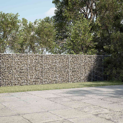 vidaXL Gabion with 3.5 mm Wire and 5x5 cm Mesh 450x30x100 cm 1
