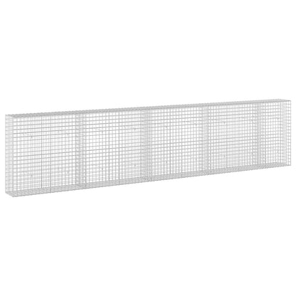 vidaXL Gabion with 3.5 mm Wire and 5x5 cm Mesh 450x30x100 cm 2
