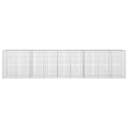vidaXL Gabion with 3.5 mm Wire and 5x5 cm Mesh 450x30x100 cm 3