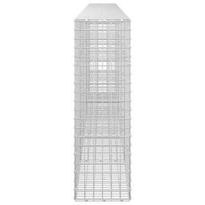 vidaXL Gabion with 3.5 mm Wire and 5x5 cm Mesh 450x30x100 cm 4