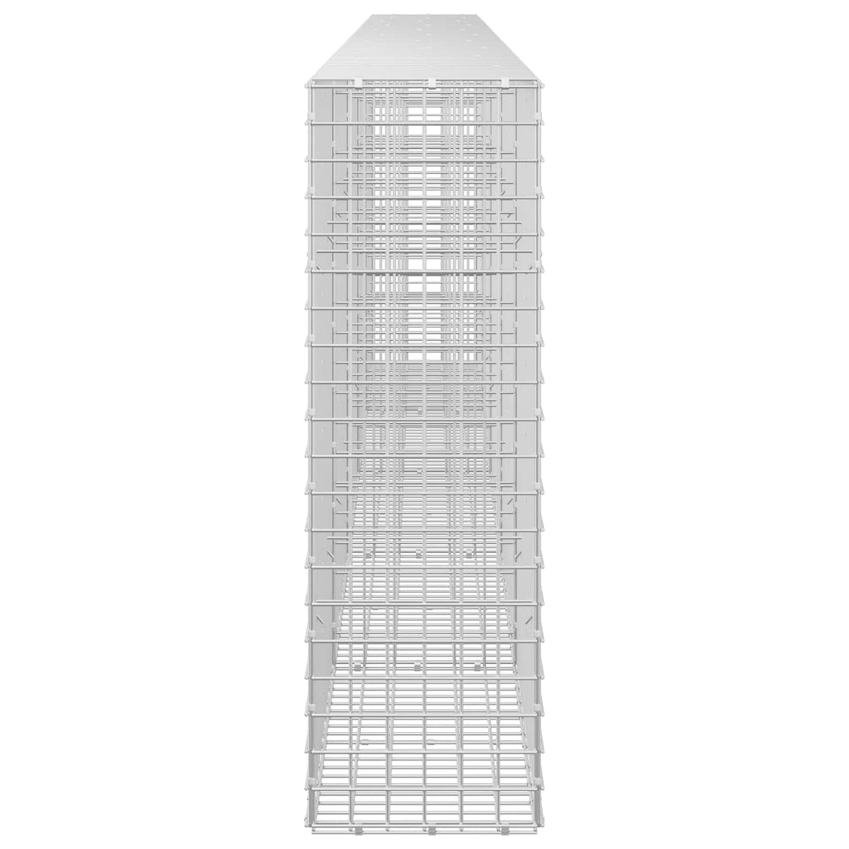 vidaXL Gabion with 3.5 mm Wire and 5x5 cm Mesh 500x30x100 cm 4