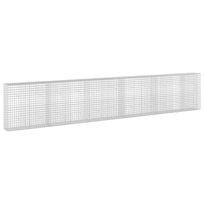 vidaXL Gabion with 3.5 mm Wire and 5x5 cm Mesh 550x30x100 cm 2
