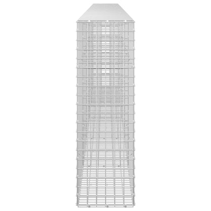 vidaXL Gabion with 3.5 mm Wire and 5x5 cm Mesh 550x30x100 cm 4