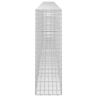 vidaXL Gabion with 3.5 mm Wire and 5x5 cm Mesh 600x30x100 cm 4