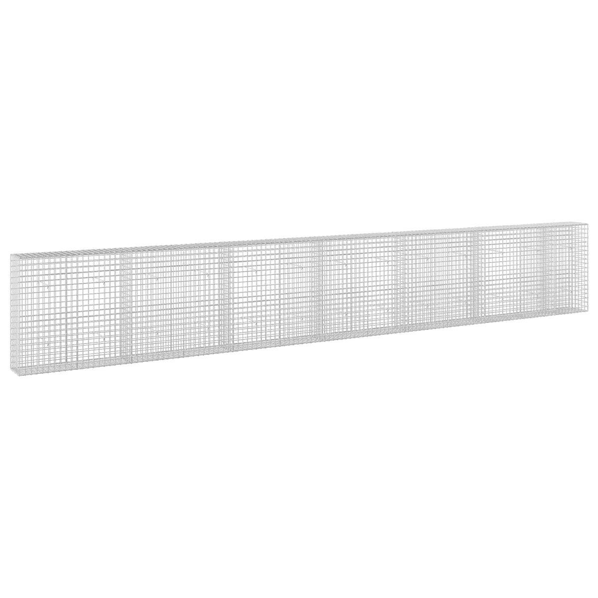 Gabion with 3.5 mm Wire and 5x5 cm Mesh 50x30x100 cm Height 100 cm Thickness 30 cm 50–1000 cm 650 cm