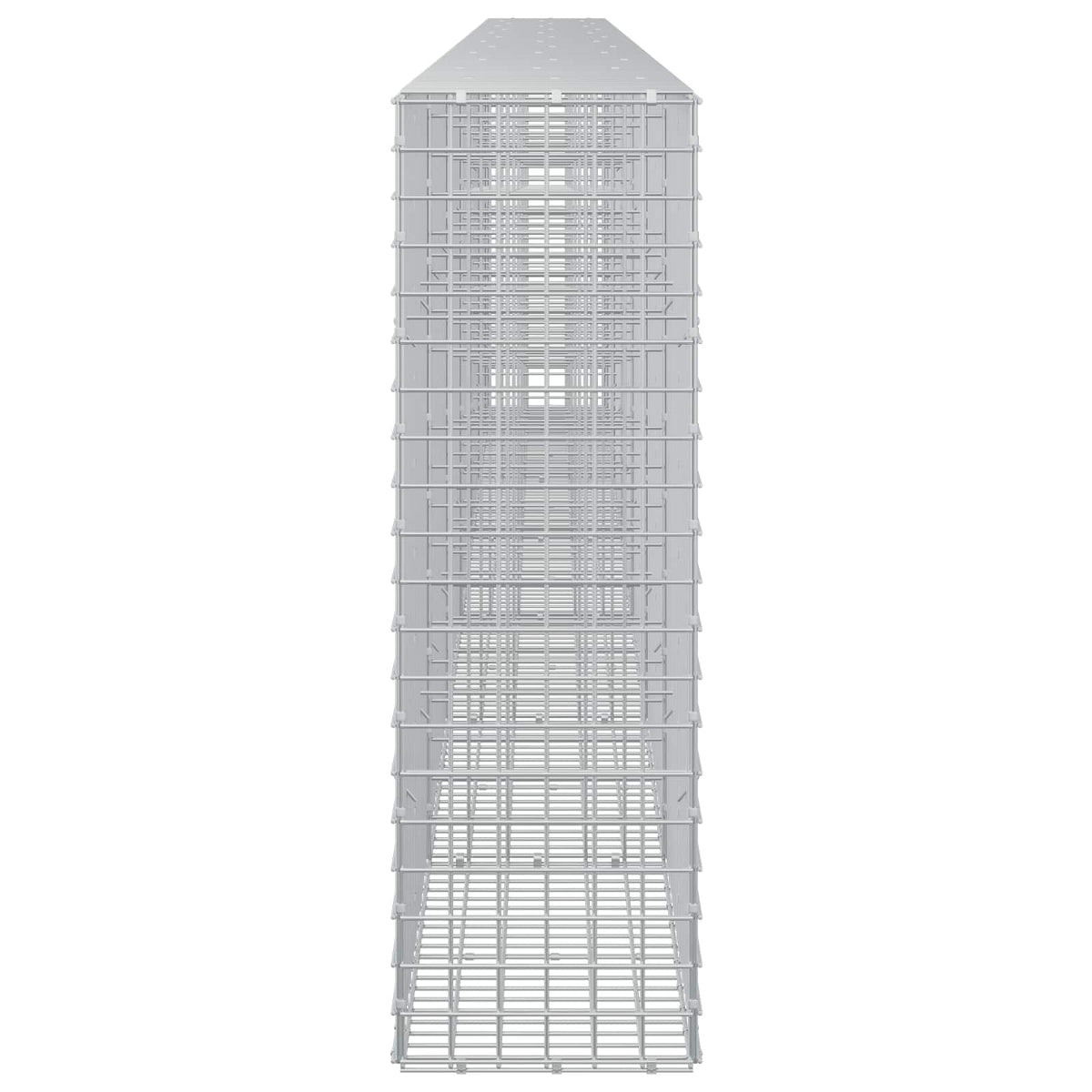 vidaXL Gabion with 3.5 mm Wire and 5x5 cm Mesh 650x30x100 cm 4
