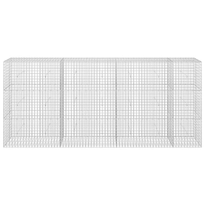 vidaXL Gabion with 3.5 mm Wire and 5x5 cm Mesh 350x30x150 cm 3