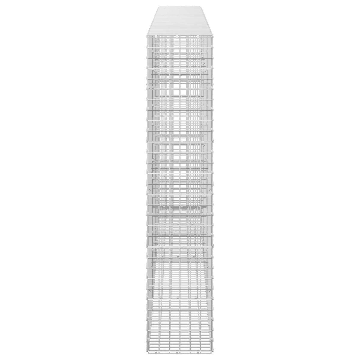 vidaXL Gabion with 3.5 mm Wire and 5x5 cm Mesh 350x30x150 cm 4