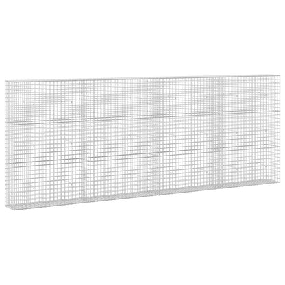 vidaXL Gabion with 3.5 mm Wire and 5x5 cm Mesh 400x30x150 cm 2