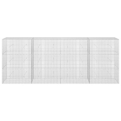 vidaXL Gabion with 3.5 mm Wire and 5x5 cm Mesh 400x30x150 cm 3