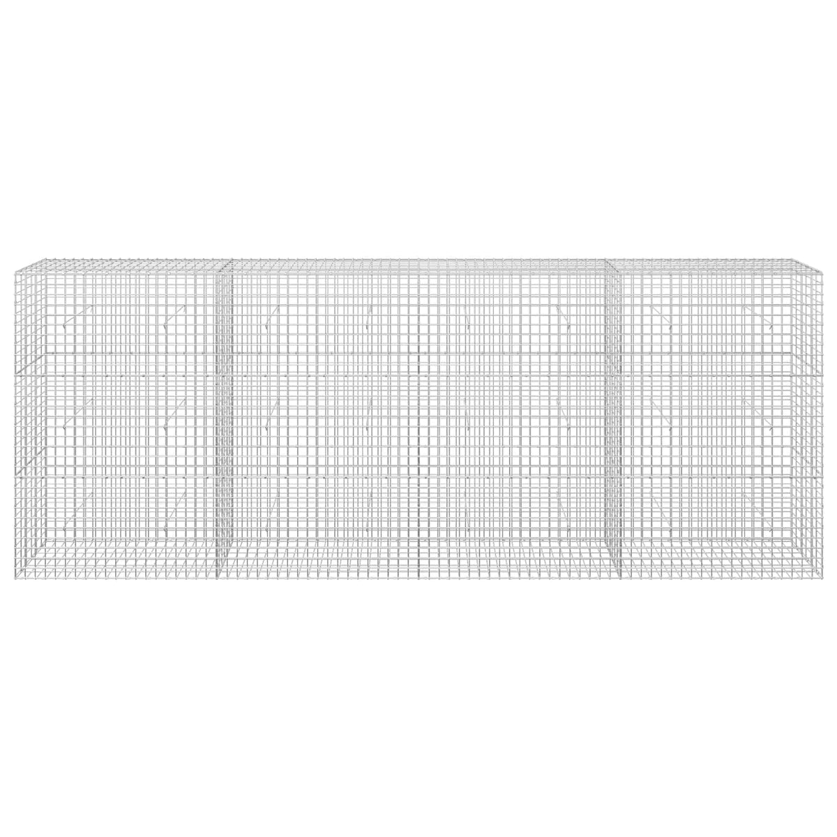 Gabion with 3.5 mm Wire and 5x5 cm Mesh 50x30x150 cm Height 150 cm Thickness 30 cm 50–1000 cm 400 cm
