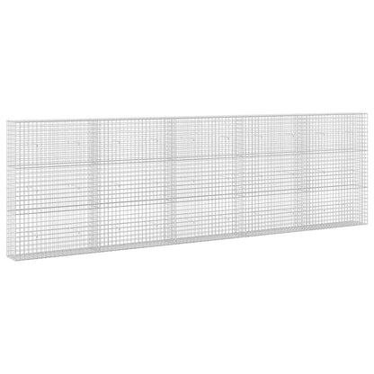 vidaXL Gabion with 3.5 mm Wire and 5x5 cm Mesh 500x30x150 cm 2