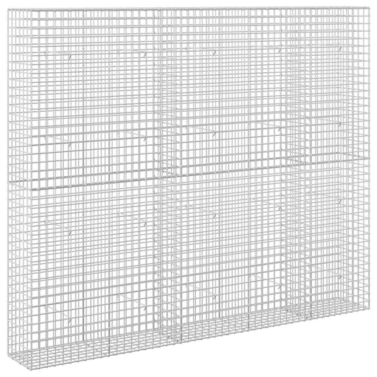 vidaXL Gabion with 3.5 mm Wire and 5x5 cm Mesh 250x30x200 cm 2