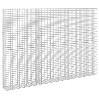 vidaXL Gabion with 3.5 mm Wire and 5x5 cm Mesh 300x30x200 cm 2