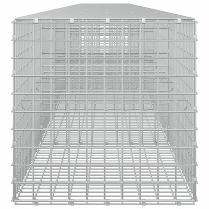 vidaXL Gabion with 3.5 mm Wire and 5x5 cm Mesh 650x50x50 cm 4