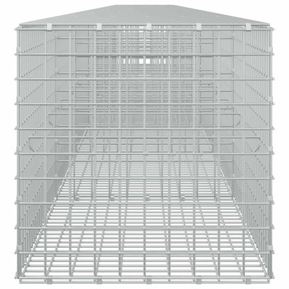 vidaXL Gabion with 3.5 mm Wire and 5x5 cm Mesh 800x50x50 cm 4