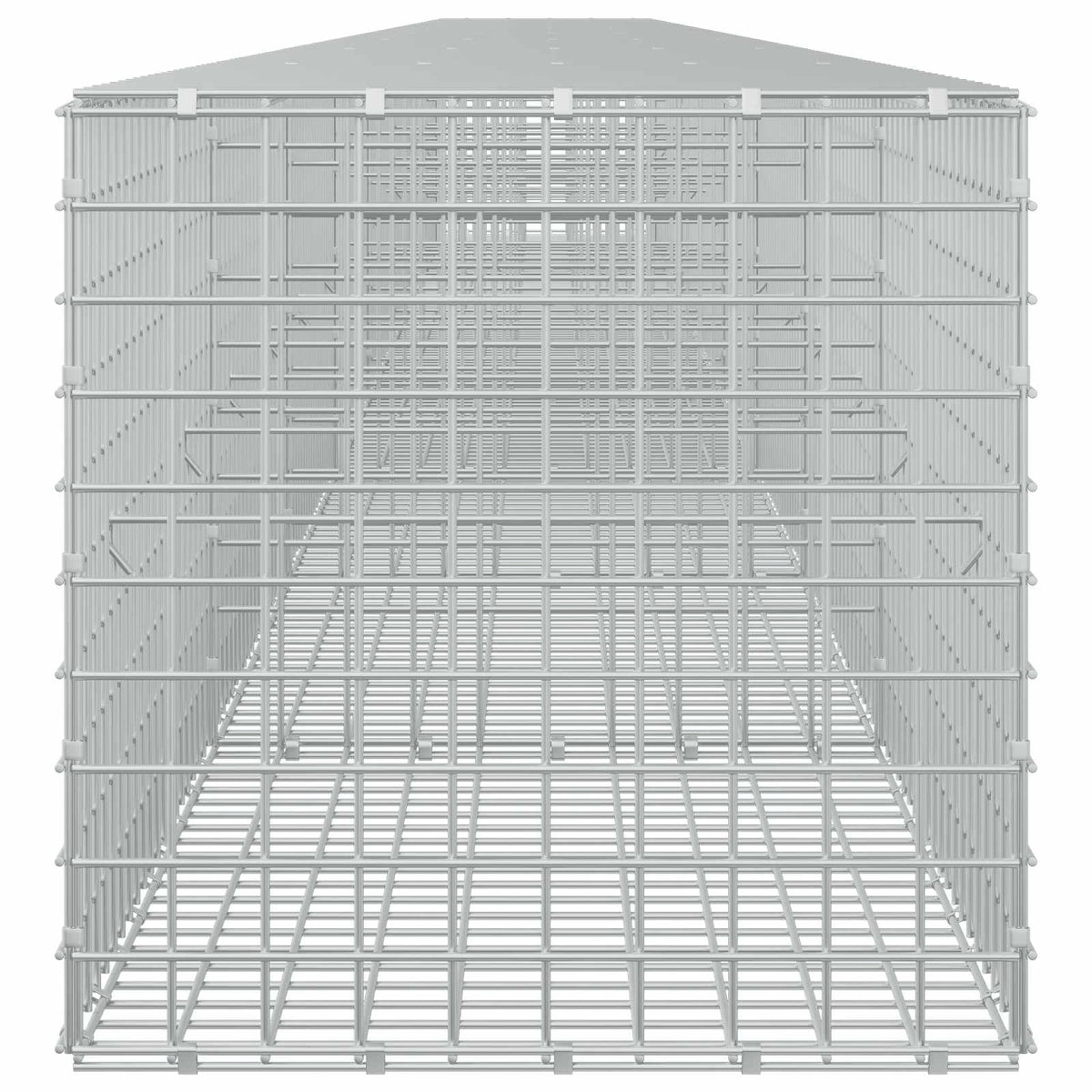 vidaXL Gabion with 3.5 mm Wire and 5x5 cm Mesh 850x50x50 cm 4