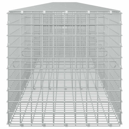 vidaXL Gabion with 3.5 mm Wire and 5x5 cm Mesh 900x50x50 cm 4