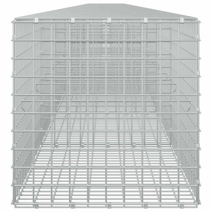 vidaXL Gabion with 3.5 mm Wire and 5x5 cm Mesh 1000x50x50 cm 4