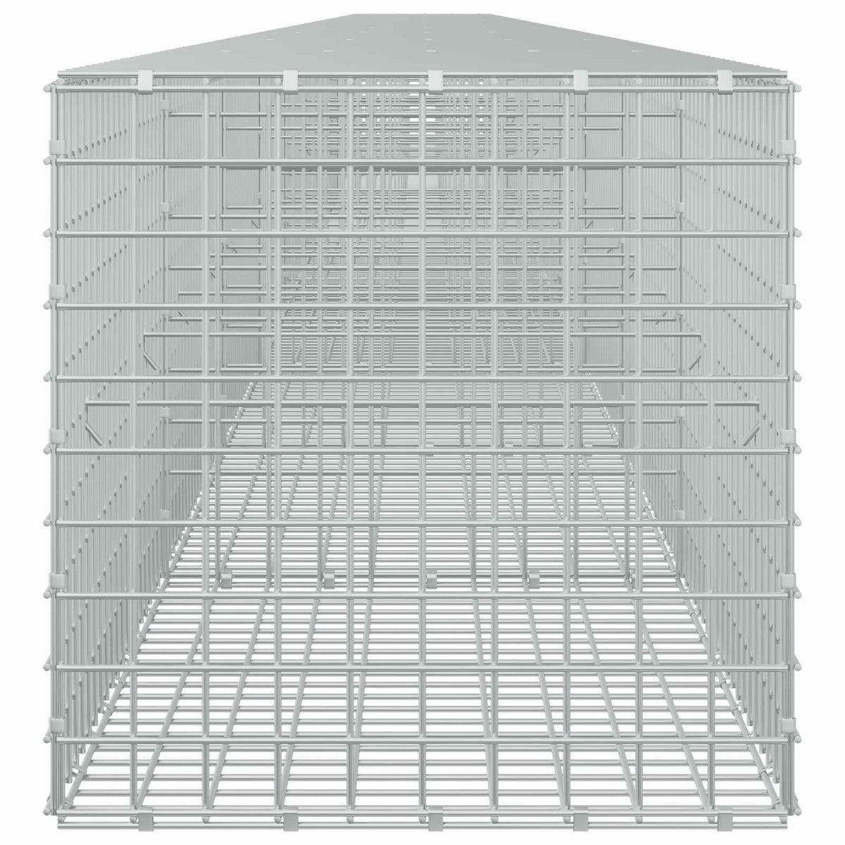 Gabion with 3.5 mm Wire and 5x5 cm Mesh 1050x50x50 cm 1050 cm