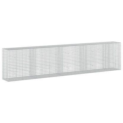 vidaXL Gabion with 3.5 mm Wire and 5x5 cm Mesh 450x50x100 cm 2