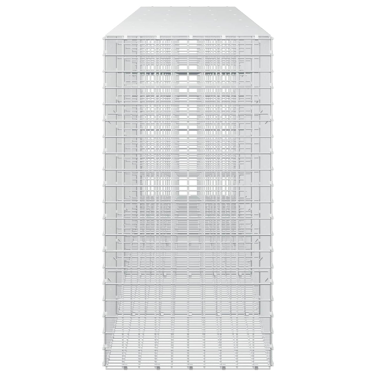 vidaXL Gabion with 3.5 mm Wire and 5x5 cm Mesh 500x50x100 cm 4