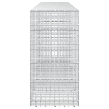 vidaXL Gabion with 3.5 mm Wire and 5x5 cm Mesh 500x50x100 cm 4