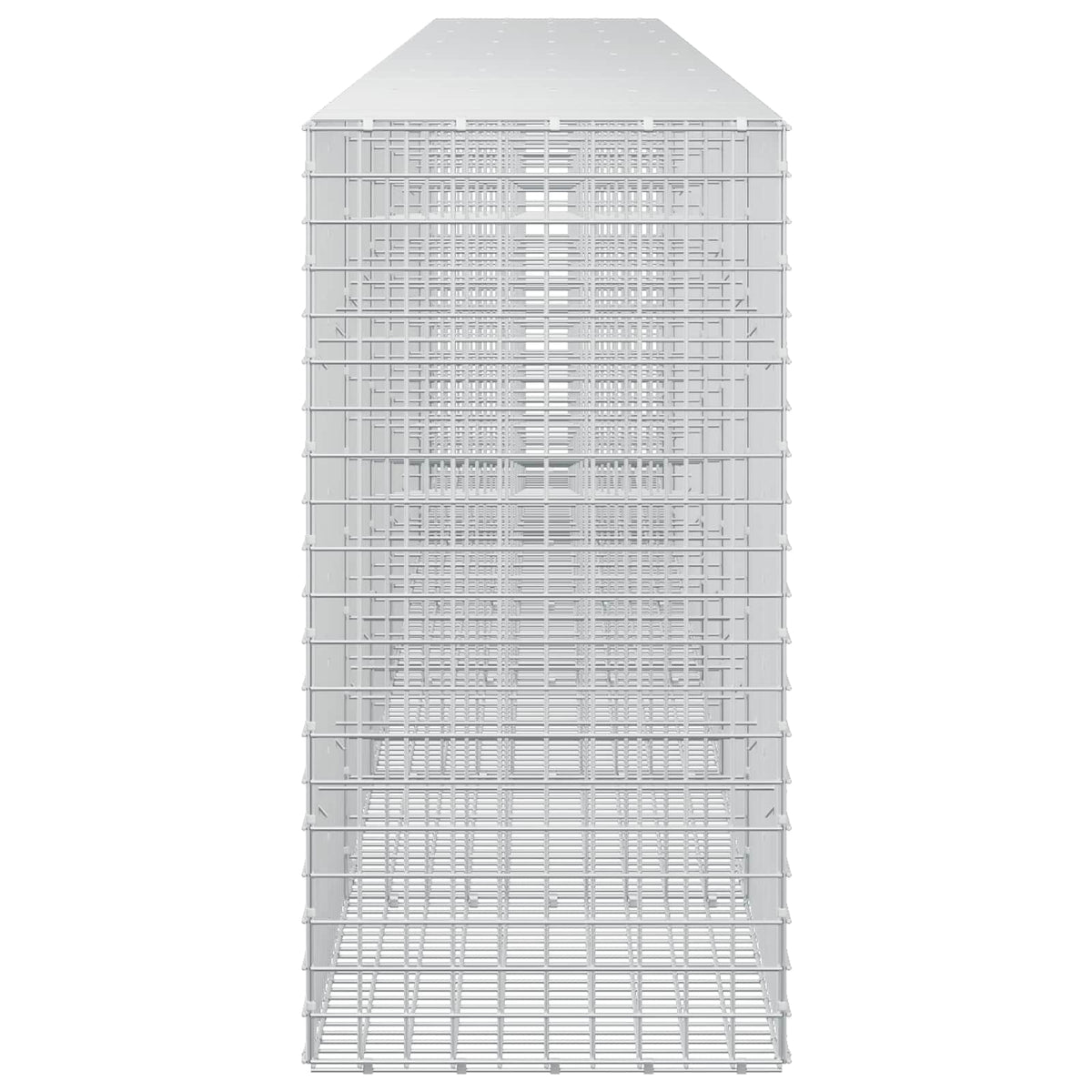 vidaXL Gabion with 3.5 mm Wire and 5x5 cm Mesh 650x50x100 cm 4