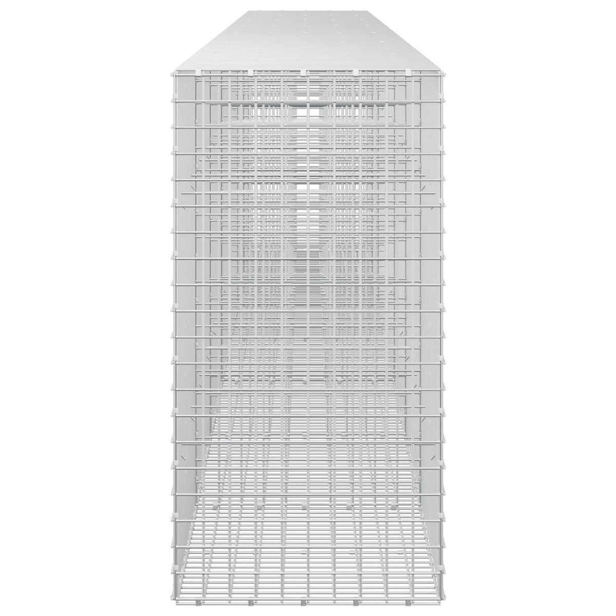 vidaXL Gabion with 3.5 mm Wire and 5x5 cm Mesh 700x50x100 cm 4