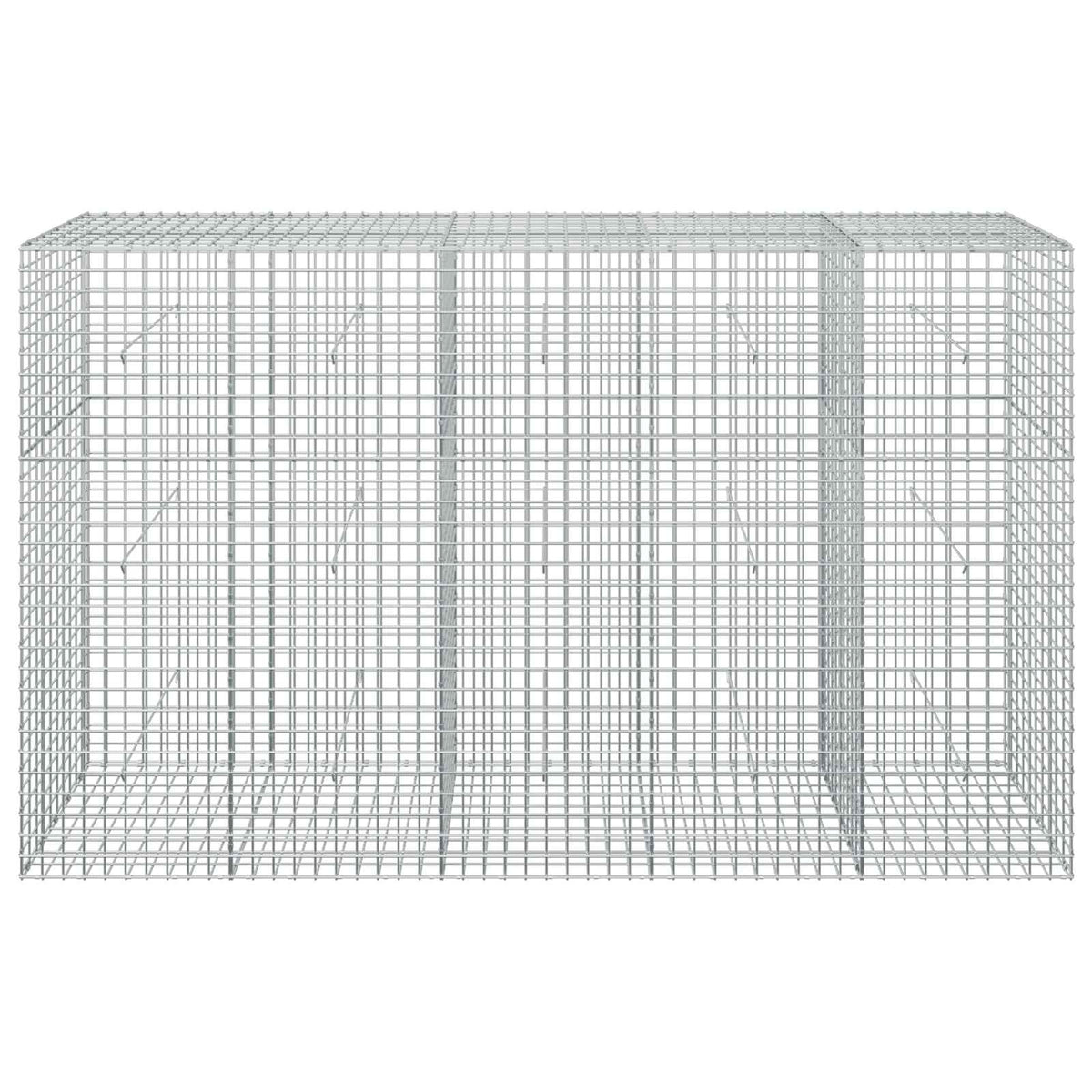 Gabion with 3.5 mm Wire and 5x5 cm Mesh 50x50x150 cm Height 150 cm Thickness 50 cm 50–1000 cm 250 cm