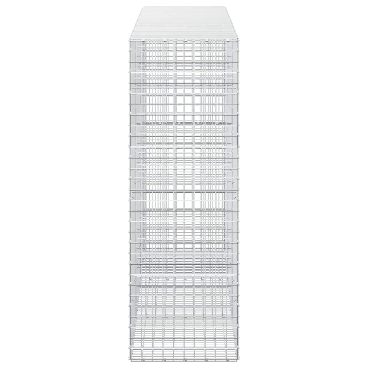 vidaXL Gabion with 3.5 mm Wire and 5x5 cm Mesh 300x50x150 cm 4
