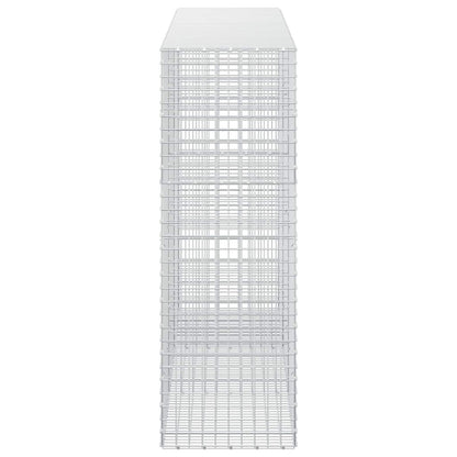 vidaXL Gabion with 3.5 mm Wire and 5x5 cm Mesh 300x50x150 cm 4