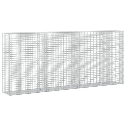 vidaXL Gabion with 3.5 mm Wire and 5x5 cm Mesh 350x50x150 cm 2