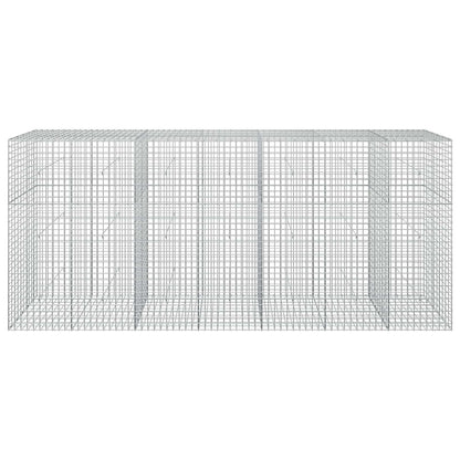 vidaXL Gabion with 3.5 mm Wire and 5x5 cm Mesh 350x50x150 cm 3