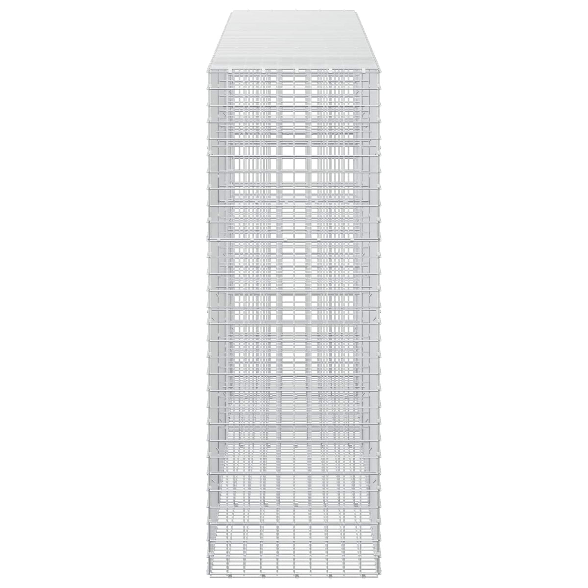 vidaXL Gabion with 3.5 mm Wire and 5x5 cm Mesh 350x50x150 cm 4