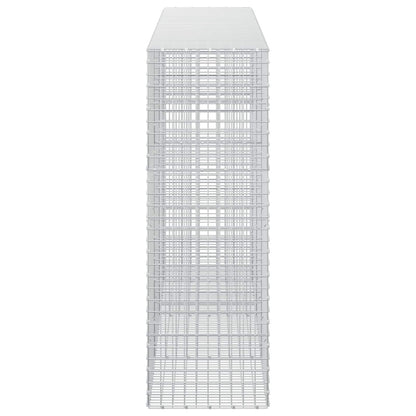 vidaXL Gabion with 3.5 mm Wire and 5x5 cm Mesh 350x50x150 cm 4