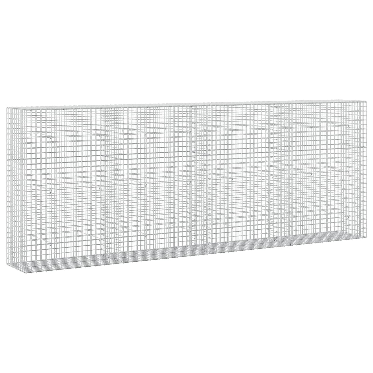 Gabion with 3.5 mm Wire and 5x5 cm Mesh 50x50x150 cm Height 150 cm Thickness 50 cm 50–1000 cm 400 cm