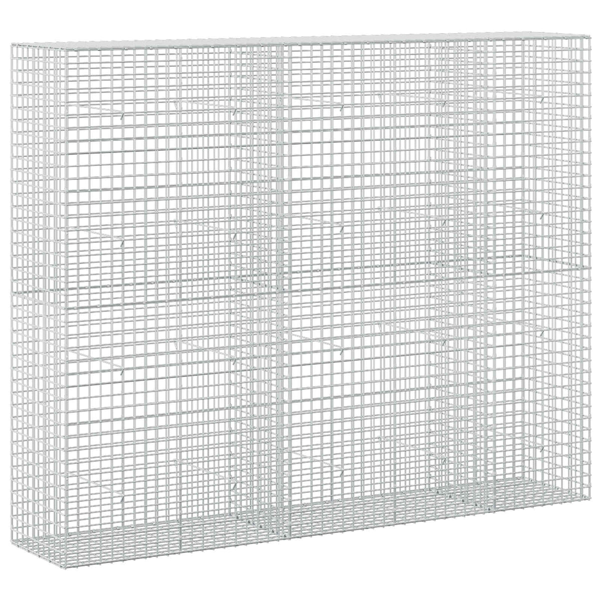vidaXL Gabion with 3.5 mm Wire and 5x5 cm Mesh 250x50x200 cm 2