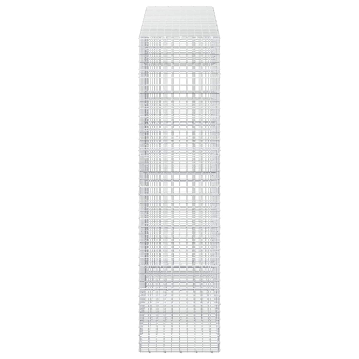 vidaXL Gabion with 3.5 mm Wire and 5x5 cm Mesh 300x50x200 cm 4