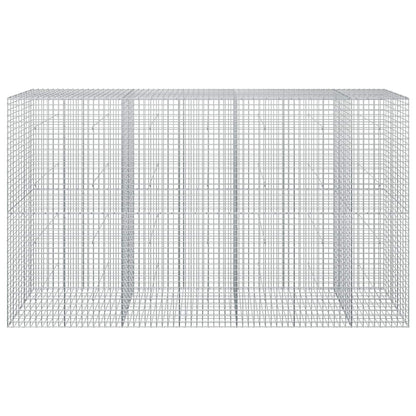 vidaXL Gabion with 3.5 mm Wire and 5x5 cm Mesh 350x50x200 cm 3
