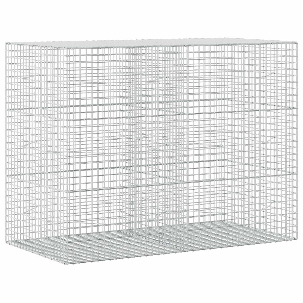 Gabion with 3.5 mm Wire and 5x5 cm Mesh 50x100x150 cm Height 150 cm Thickness 100 cm 50–1000 cm 200 cm