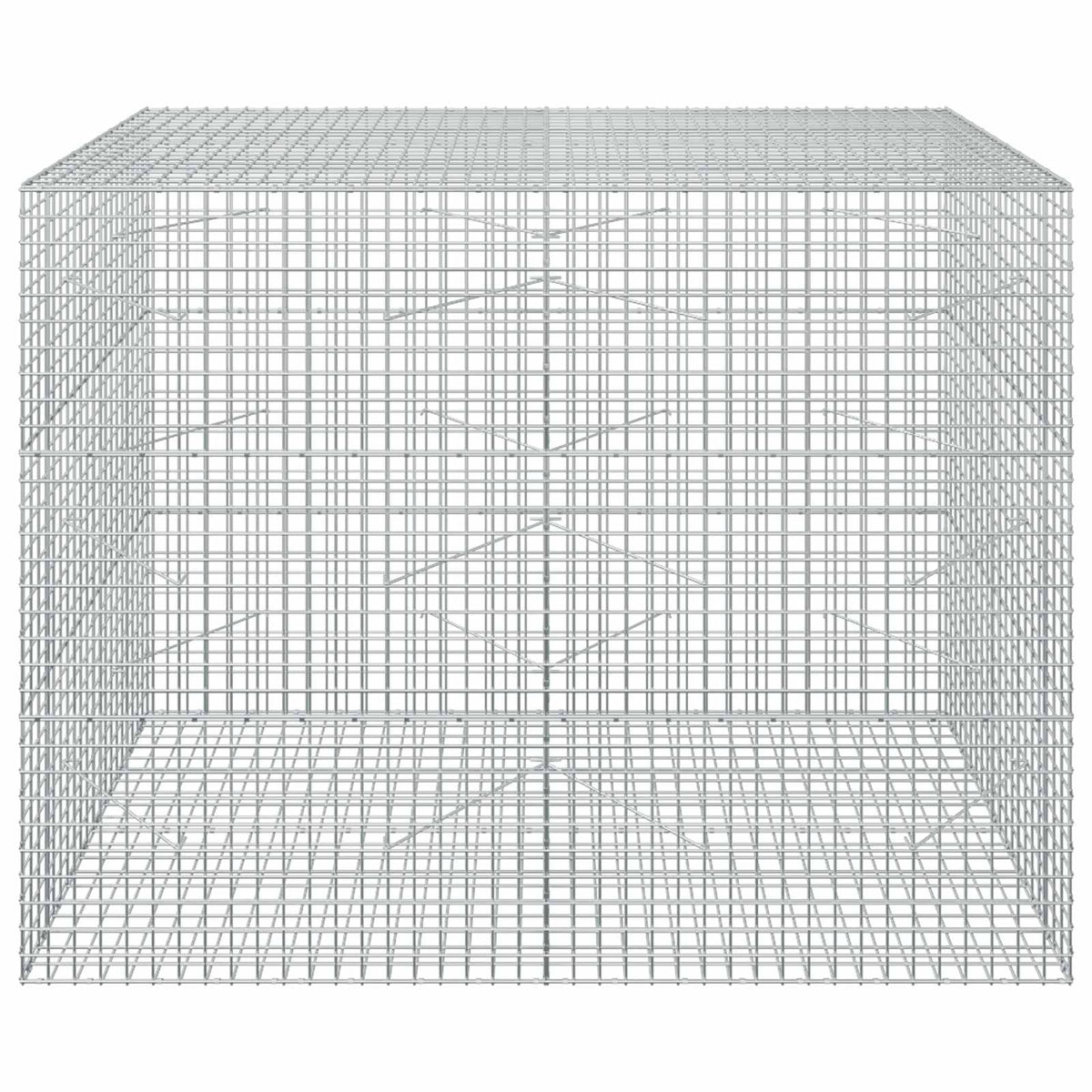 Gabion with 3.5 mm Wire and 5x5 cm Mesh 50x100x150 cm Height 150 cm Thickness 100 cm 50–1000 cm 200 cm