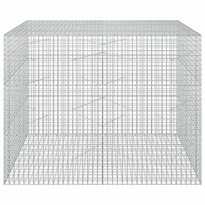 Gabion with 3.5 mm Wire and 5x5 cm Mesh 50x100x150 cm Height 150 cm Thickness 100 cm 50–1000 cm 200 cm