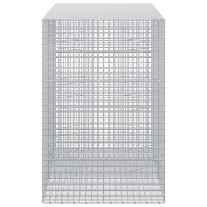 vidaXL Gabion with 3.5 mm Wire and 5x5 cm Mesh 250x100x150 cm 4