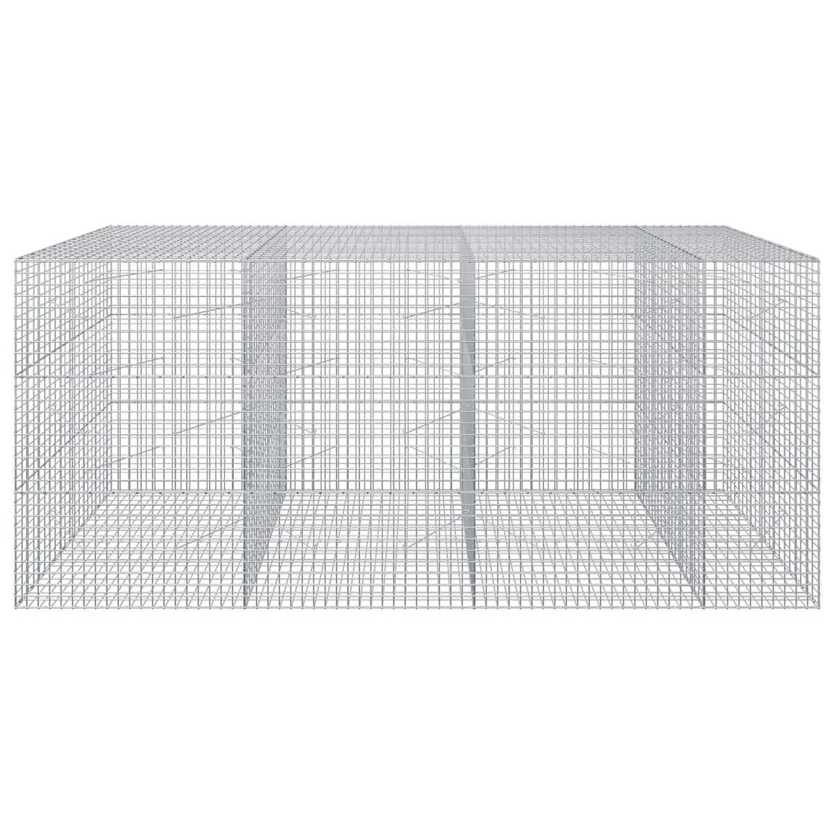 Gabion with 3.5 mm Wire and 5x5 cm Mesh 50x100x150 cm Height 150 cm Thickness 100 cm 50–1000 cm 350 cm