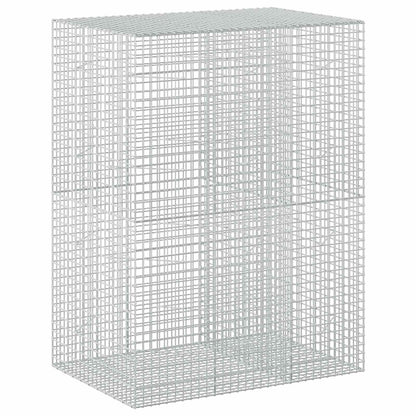 vidaXL Gabion with 3.5 mm Wire and 5x5 cm Mesh 150x100x200 cm 2