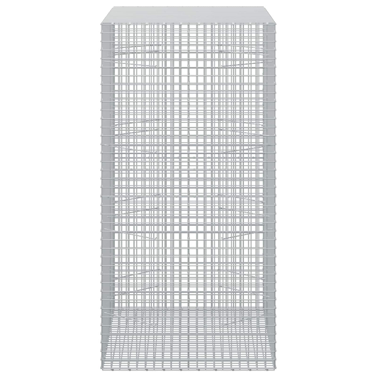 vidaXL Gabion with 3.5 mm Wire and 5x5 cm Mesh 150x100x200 cm 4