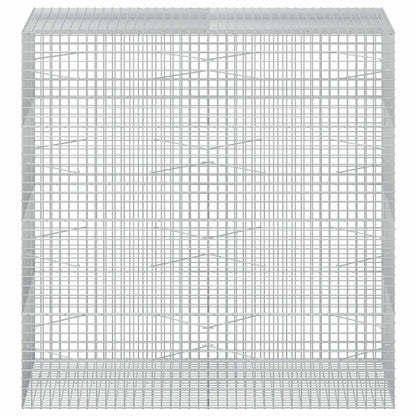 Gabion with 3.5 mm Wire and 5x5 cm Mesh 50x100x200 cm Height 200 cm Thickness 100 cm 50–1000 cm 200 cm