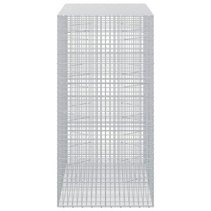 vidaXL Gabion with 3.5 mm Wire and 5x5 cm Mesh 200x100x200 cm 4