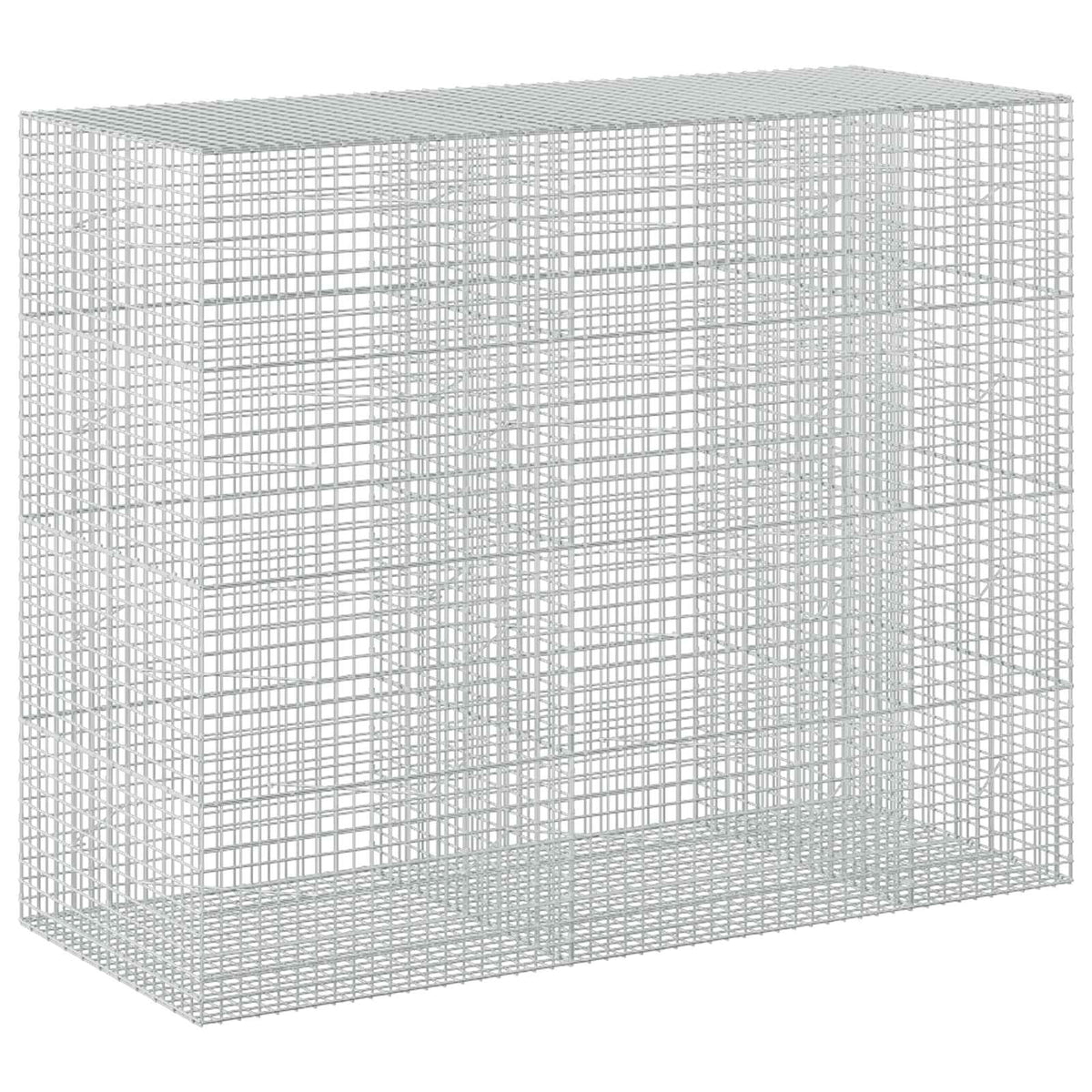 Gabion with 3.5 mm Wire and 5x5 cm Mesh 50x100x200 cm Height 200 cm Thickness 100 cm 50–1000 cm 250 cm
